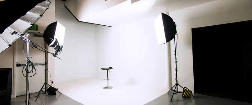shooting in a studio